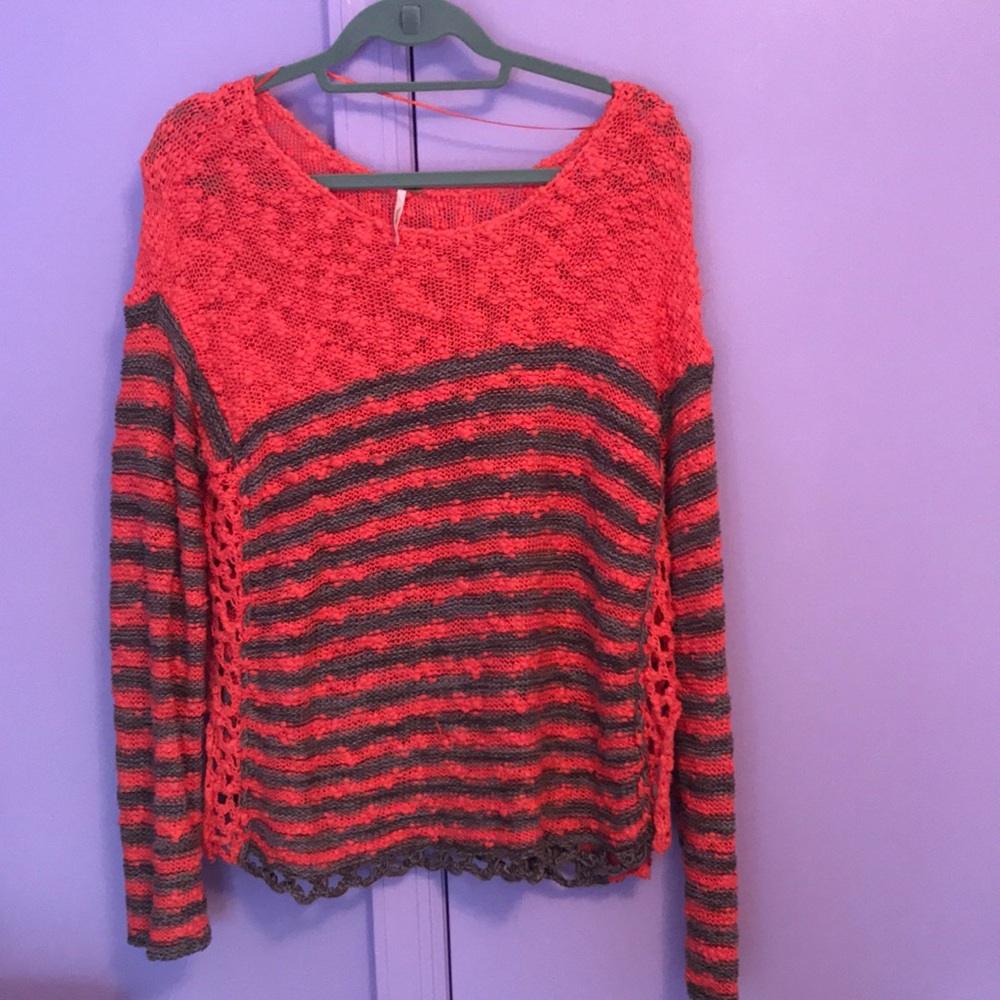 Free people comfy knit sweater